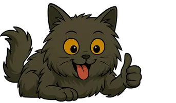Charlie the Cat - left side - referral program page