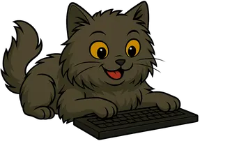 Charlie the Cat - left side - support page