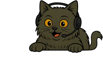 Charlie the Cat - right side - support page